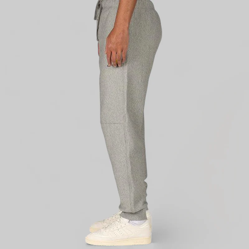 American Script Jogging Pant - Grey Heather - Image 5