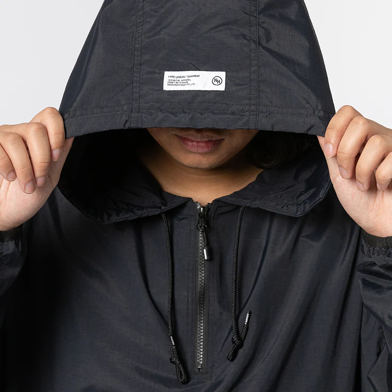 Anorak Jacket - Black - Image 6