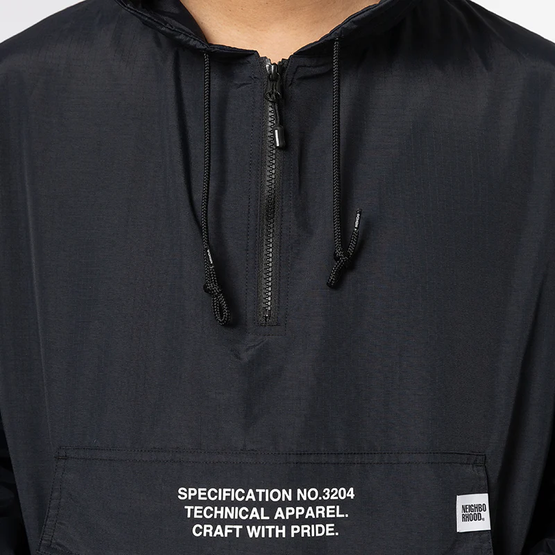 Anorak Jacket - Black - Image 7