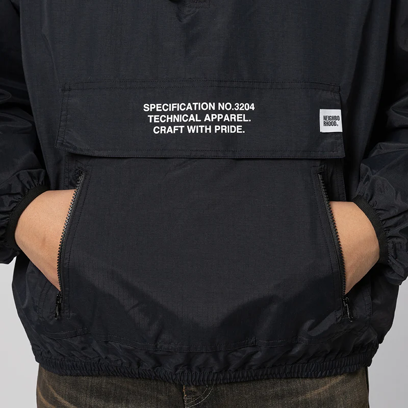 Anorak Jacket - Black - Image 8