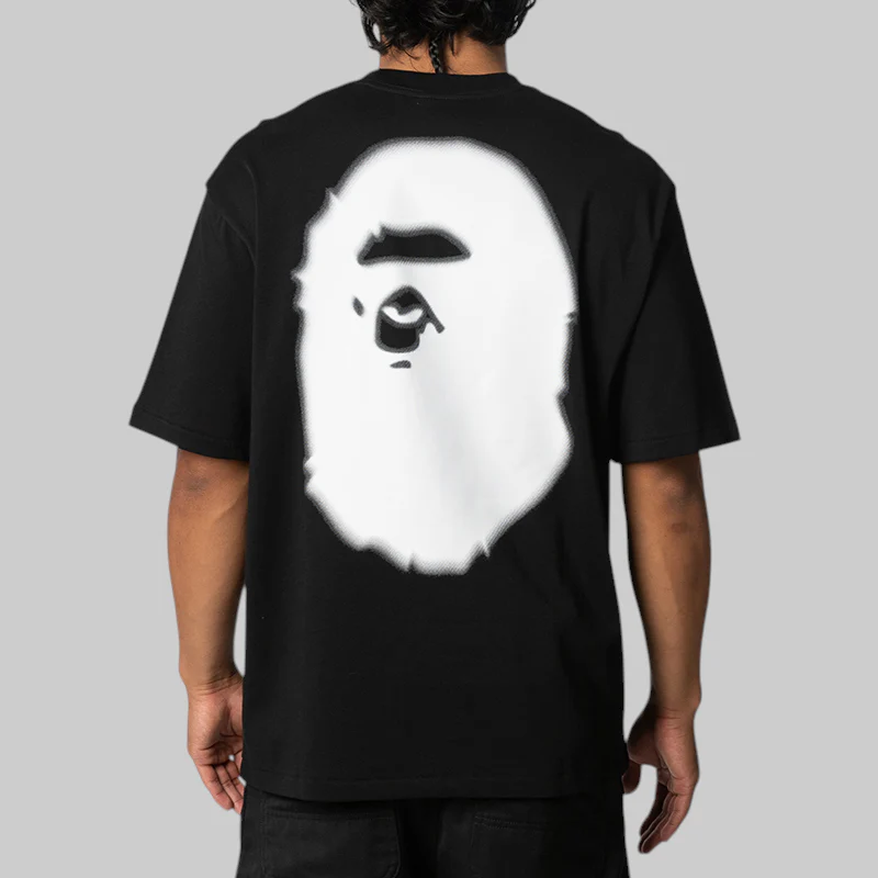 Ape Head A Bathing Ape Relaxed Fit T-Shirt - Black - Image 3