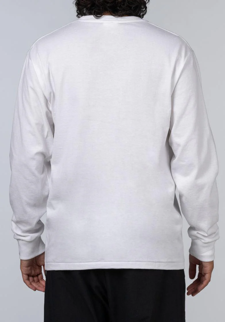 Ape Head One Point Long Sleeve - White - Image 2
