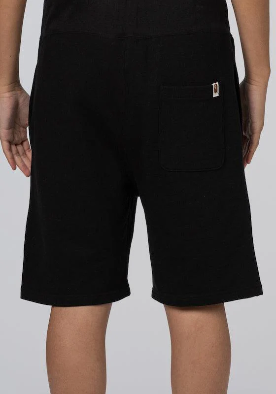Ape Head One Point Sweat Short - Black - Image 2