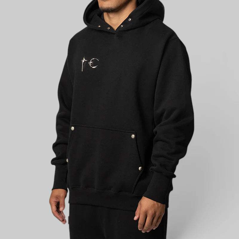 Armor Hoodie - Black - Image 2