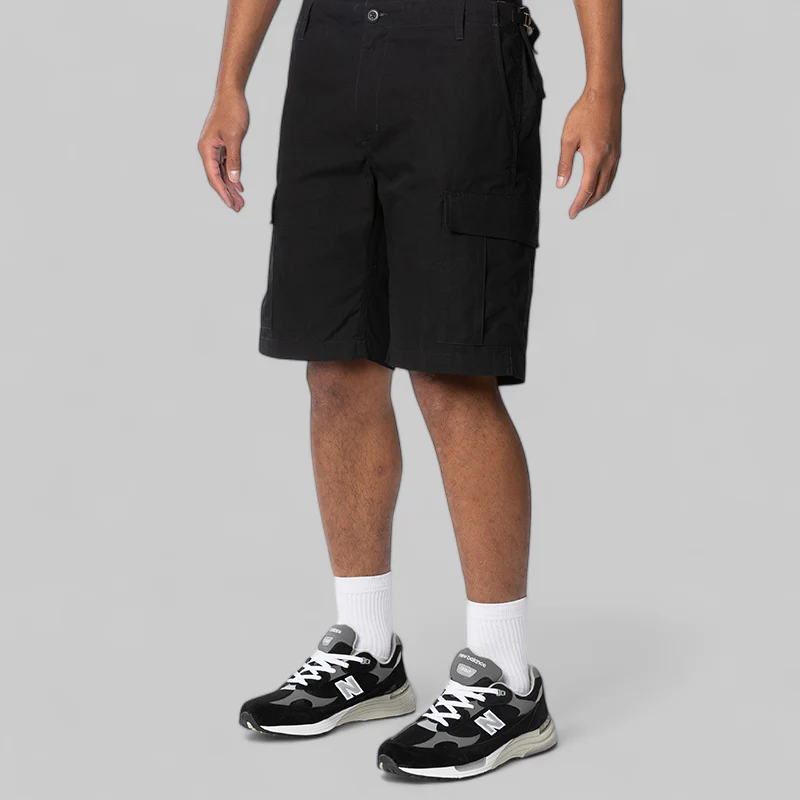 Aviation Short - Black Rinsed - Image 2