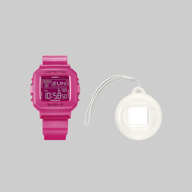 Baby-G Plus BGD-10K-4 + Key Chain Case PInk 🩷 - Image 3