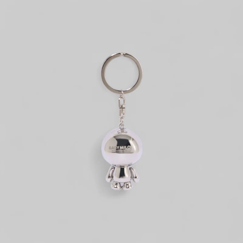 Baby Milo Keychain - Silver - Image 2