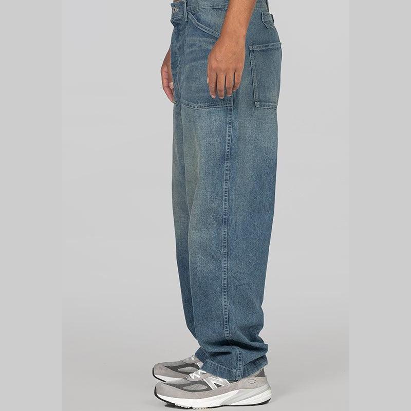 Baggy Denim Pant - Indigo - Image 3