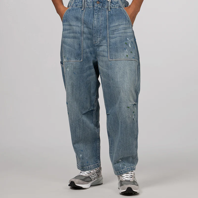 Baker Denim Sarrouel Pant - Hard Wash