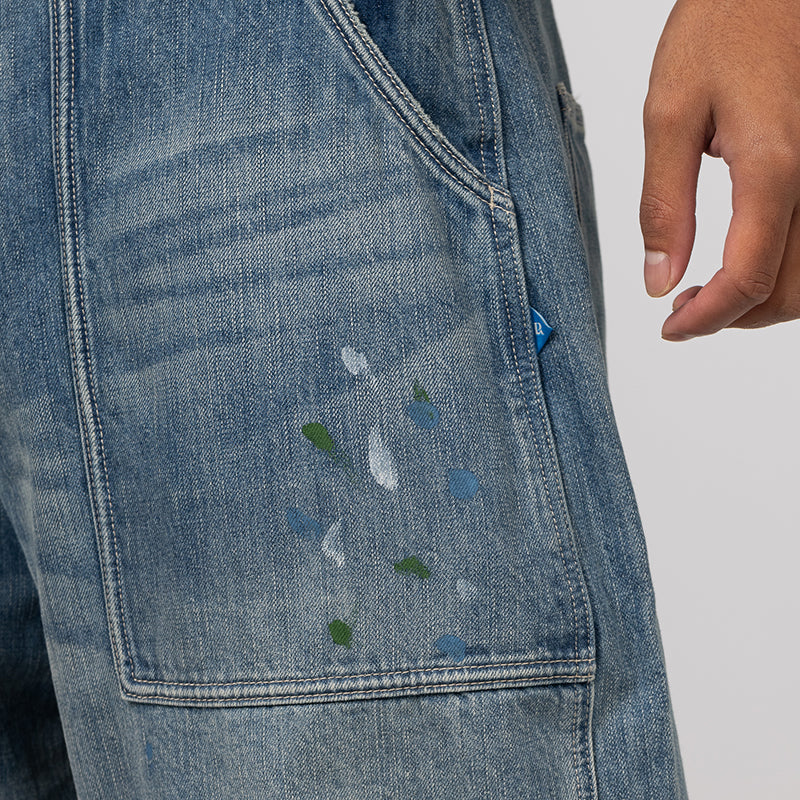 Baker Denim Sarrouel Pant - Hard Wash - Image 8