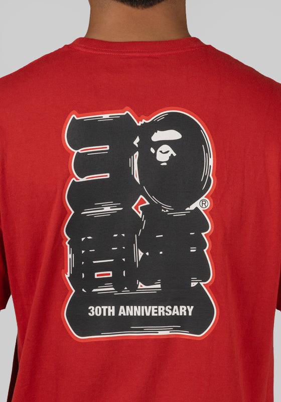 Bape 30th Anniversary T-Shirt - #3 - Red - Image 3