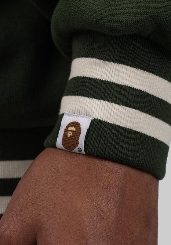 Bape Badges Colour Blocking Hoodie - Ivory - Image 7