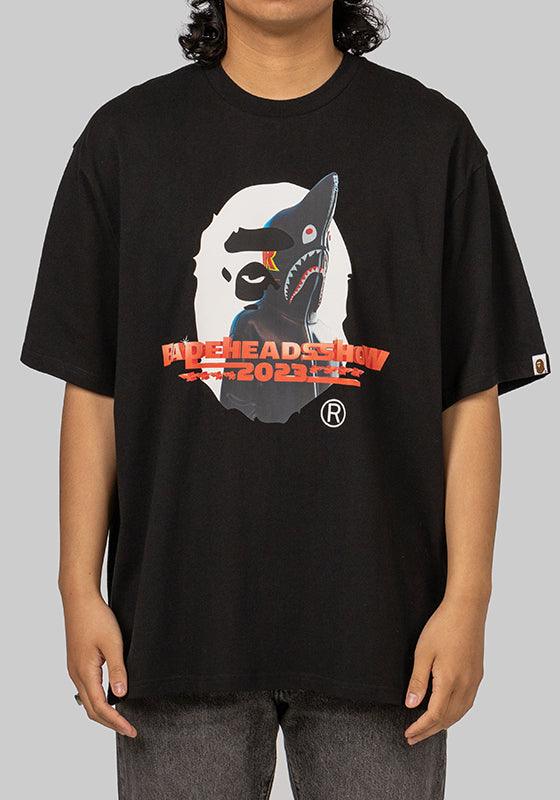 Bape Head Show Souvenir Relaxed T-Shirt - Black