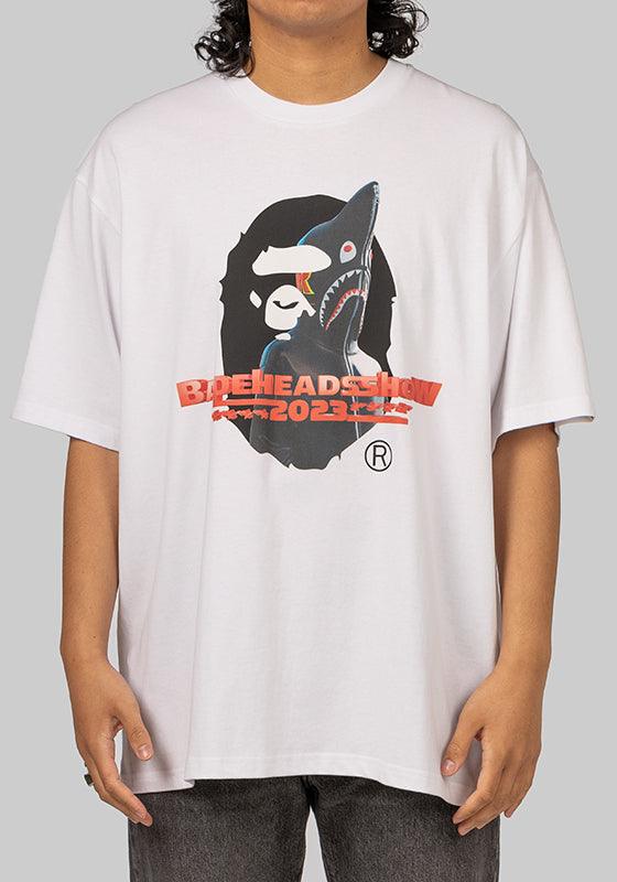 Bape Head Show Souvenir Relaxed T-Shirt -White