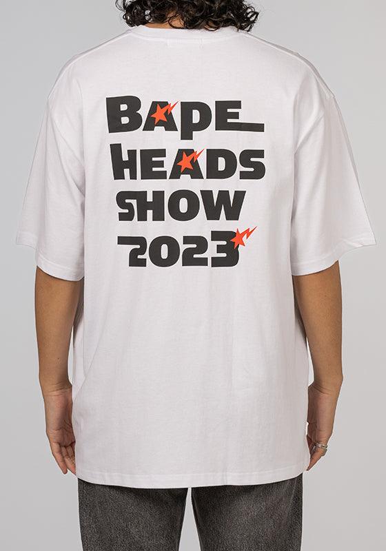 Bape Head Show Souvenir Relaxed T-Shirt -White - Image 2