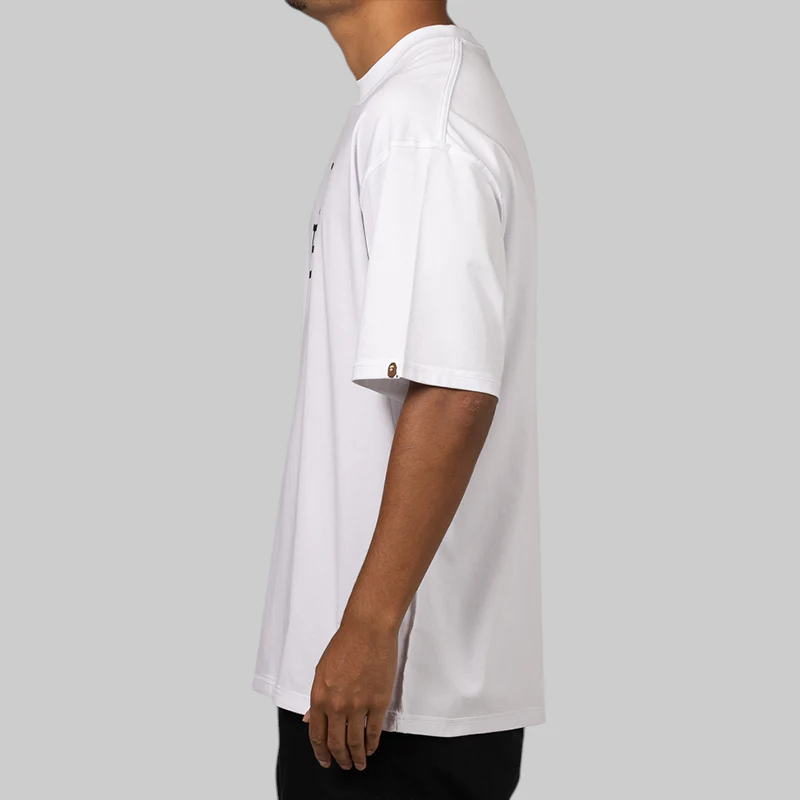 Bape Logo Inside Out Relaxed Fit T-Shirt - White - Image 2