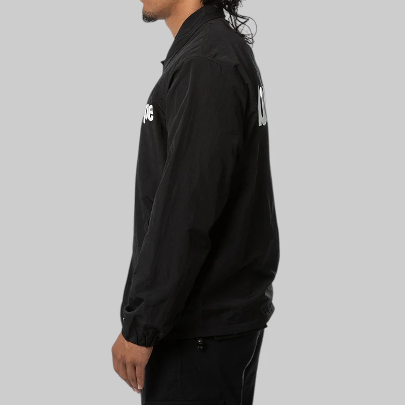 Bape Reversible Coach Jacket - Black - Image 5