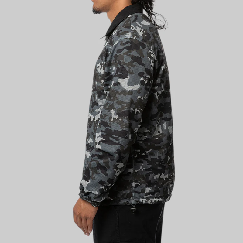 Bape Reversible Coach Jacket - Black - Image 6