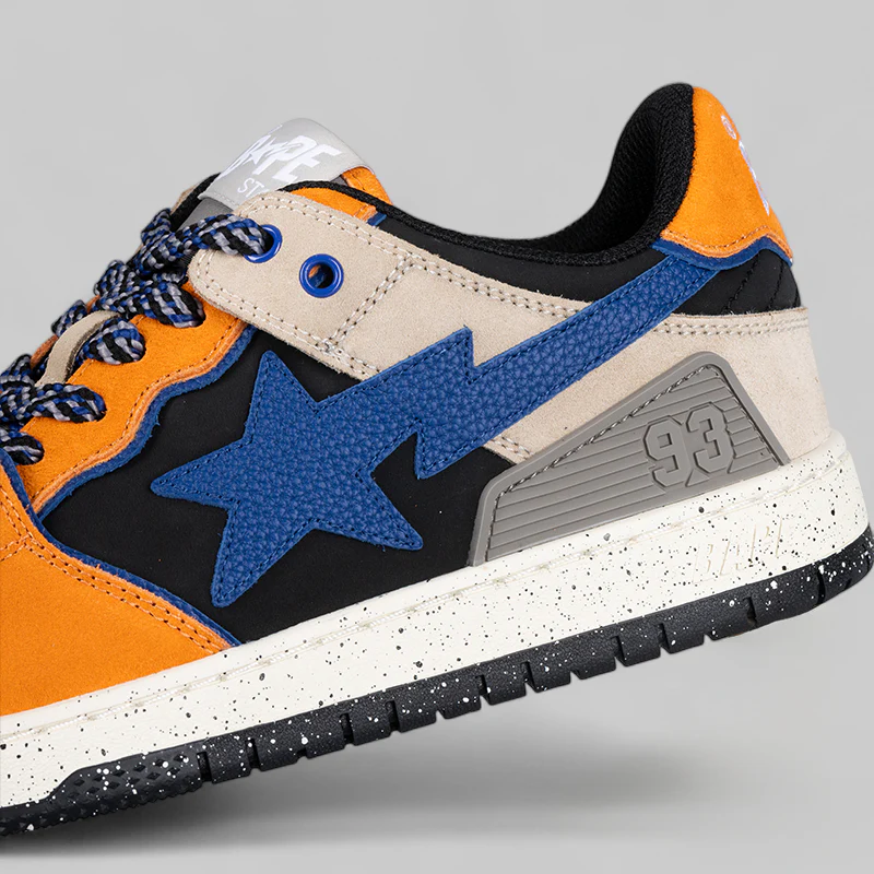 Bape SK8 STA #1 M2 - Orange - Image 5