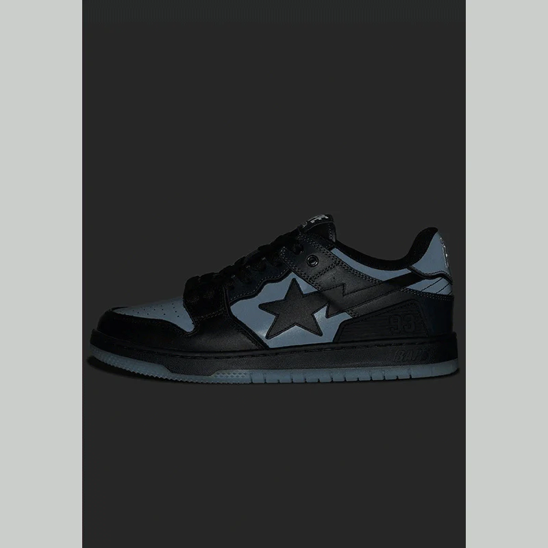 Bape SK8 STA #5 M2 - Reflective Black - Image 2
