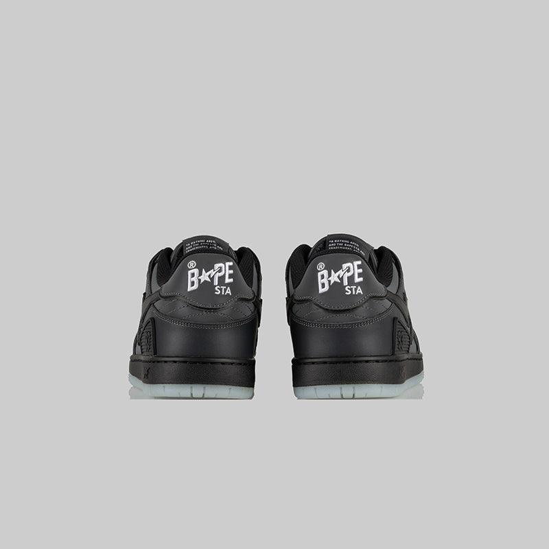 Bape SK8 STA #5 M2 - Reflective Black - Image 5