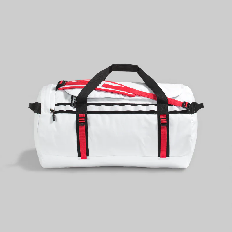 Base Camp Large Duffel - White/Black/Elevation Red - Image 3