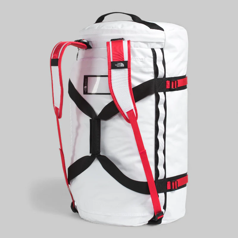 Base Camp Large Duffel - White/Black/Elevation Red - Image 4