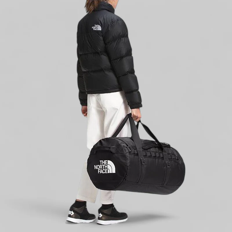 Base Camp Medium Duffel - TNF Black/White - Image 5