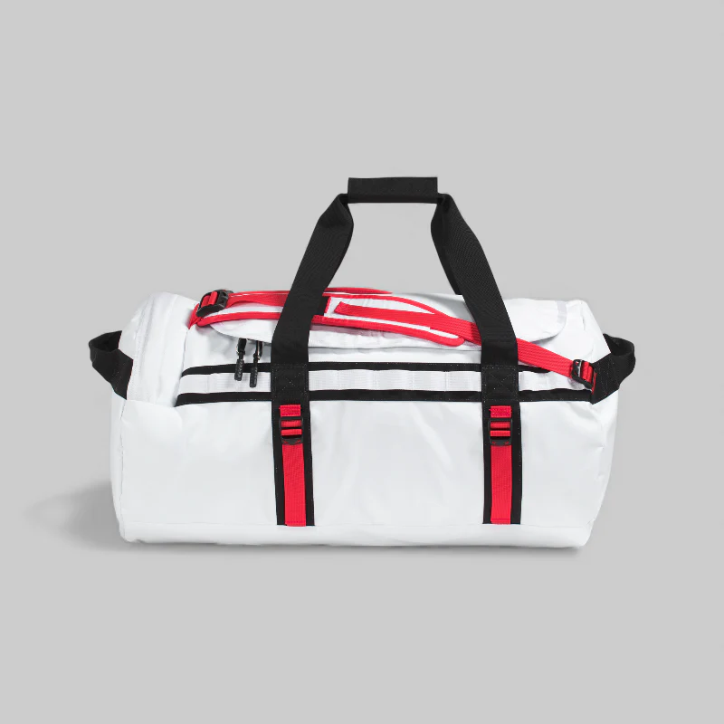 Base Camp Medium Duffel - White/Black/Elevation Red - Image 3