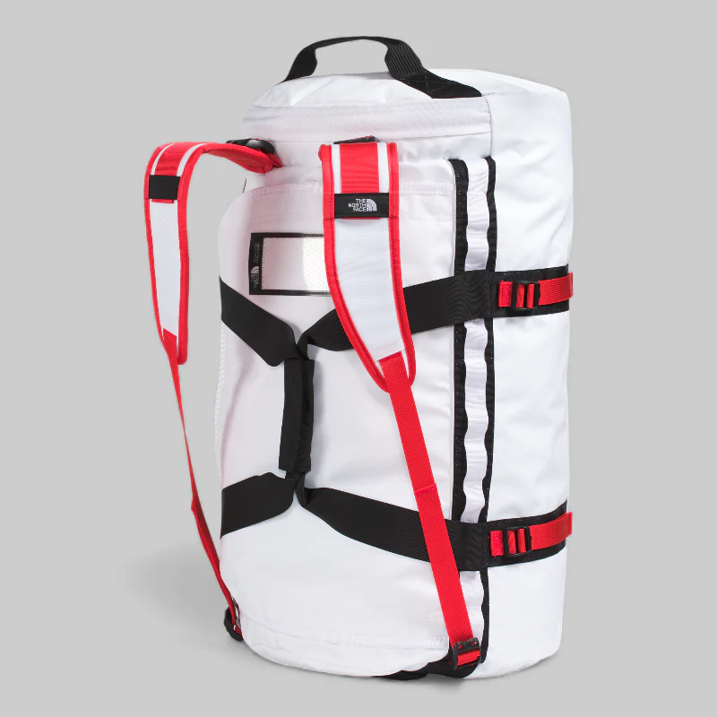 Base Camp Medium Duffel - White/Black/Elevation Red - Image 4