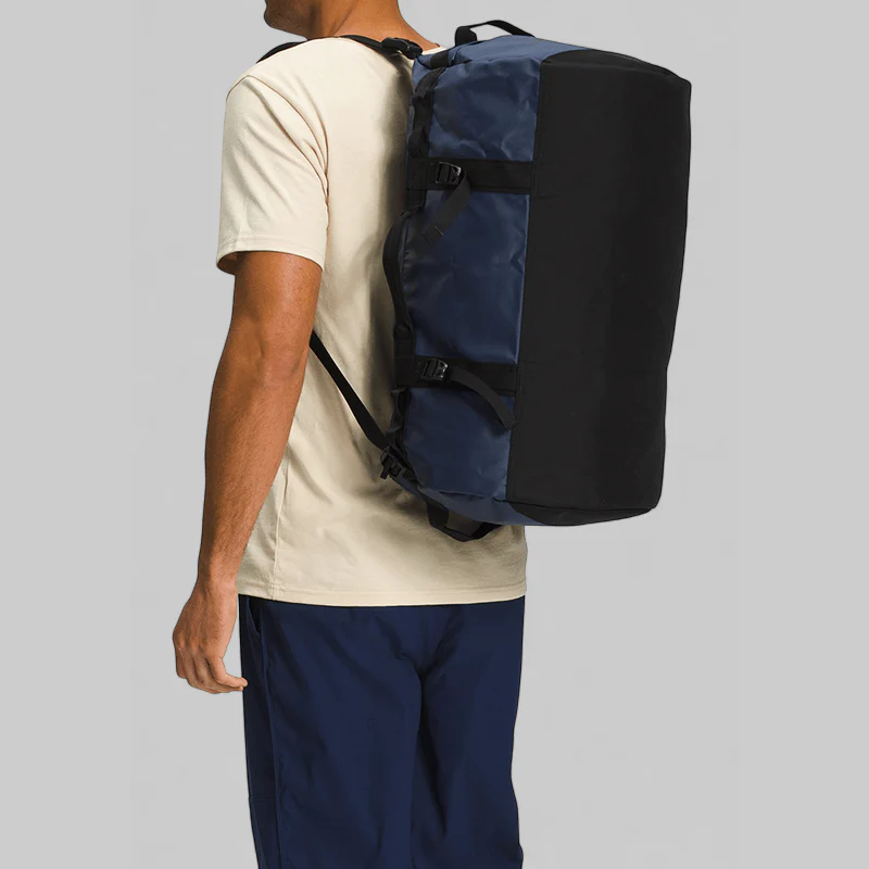 Base Camp Small Duffel - Summit Navy/TNF Black - Image 2