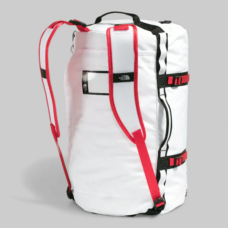 Base Camp Small Duffel - White/Black/Elevation Red - Image 4