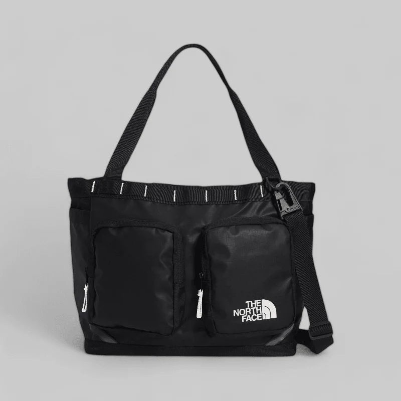 Base Camp Voyager Tote - TNF Black/TNF White - Image 2