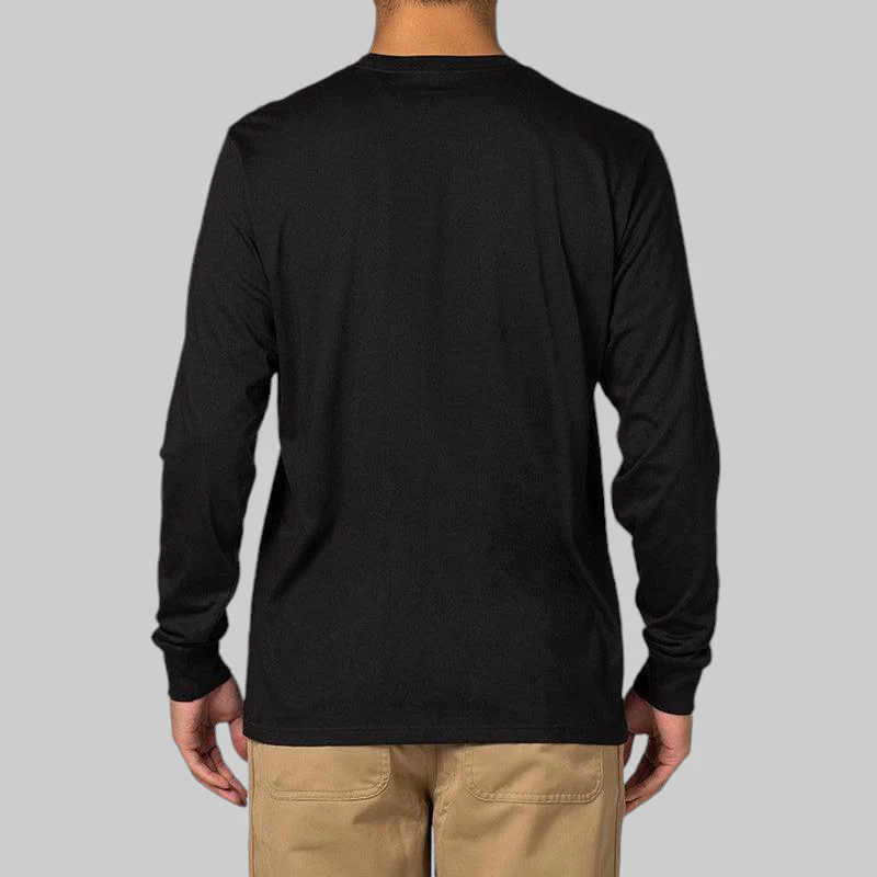 Base Long Sleeve - Black/White - Image 2