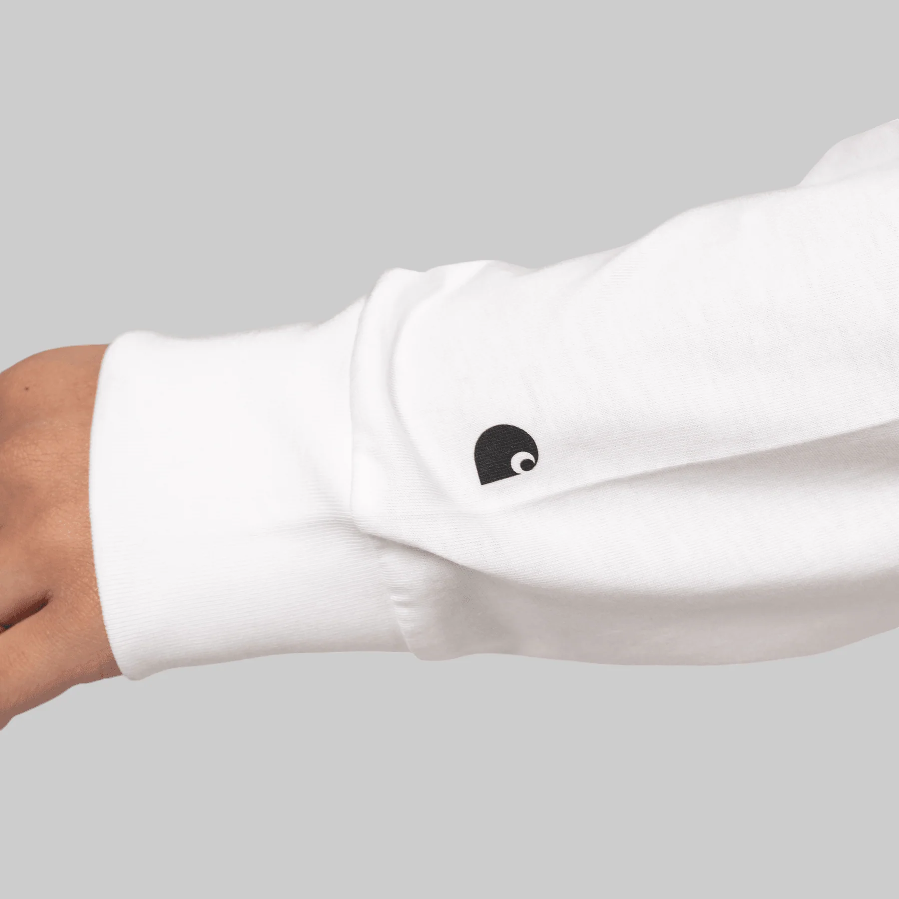 Base Long Sleeve - White/Black - Image 4