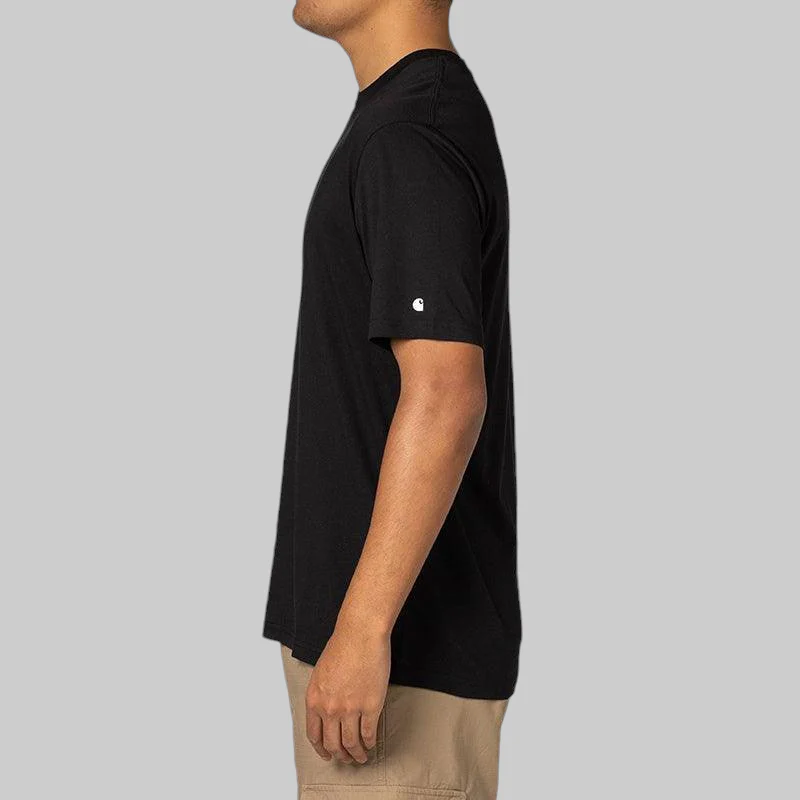 Base T-Shirt - Black/White - Image 2