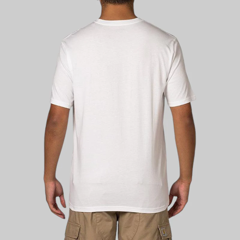 Base T-Shirt - White/Black - Image 3