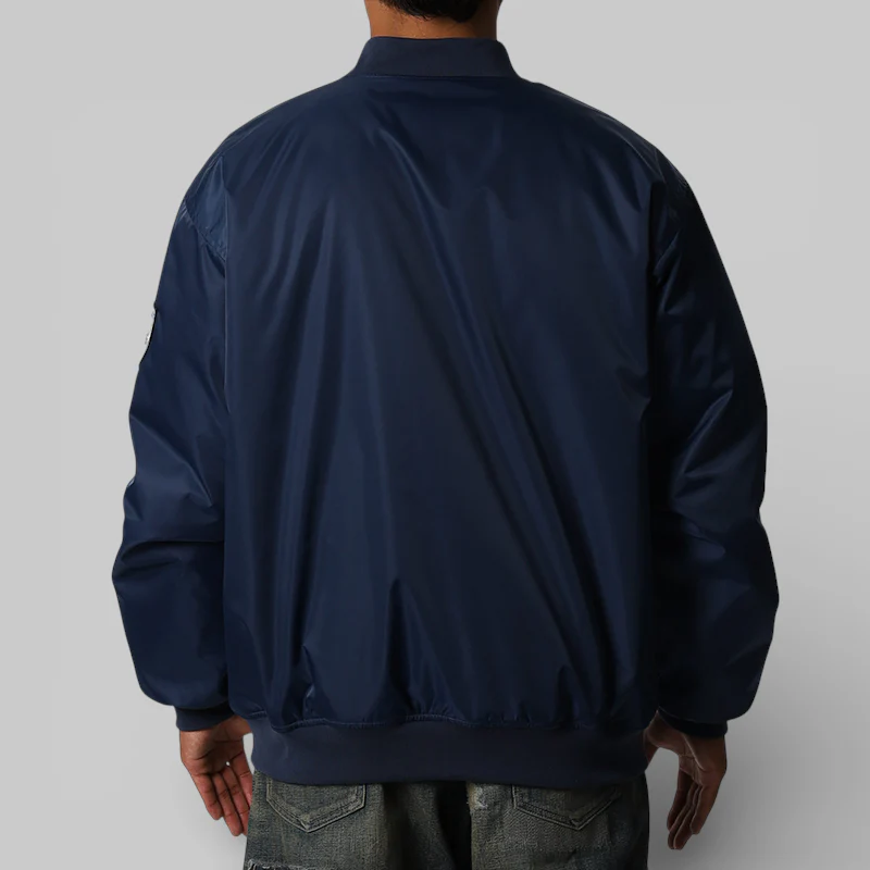 Baseball Jacket - Navy - Image 5