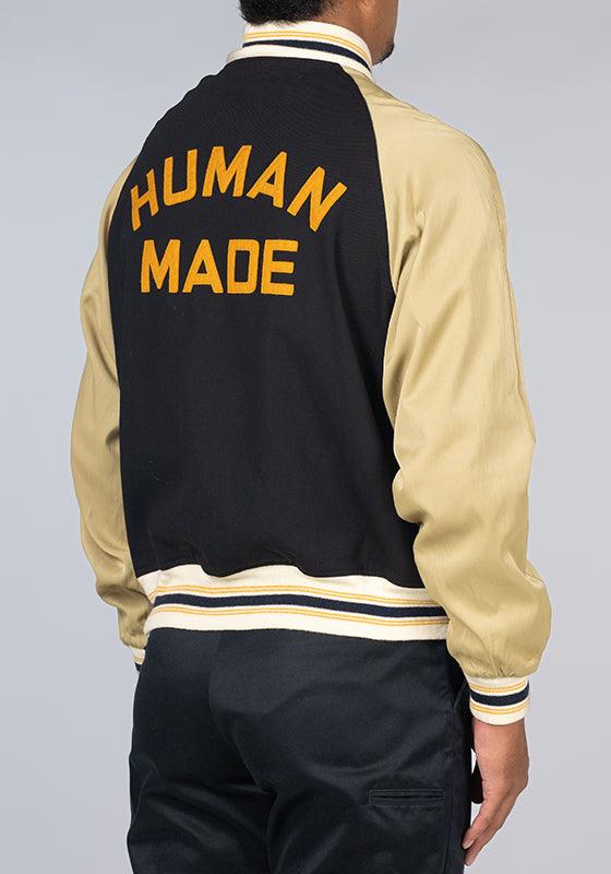 Baseball Jacket - Navy - Image 3