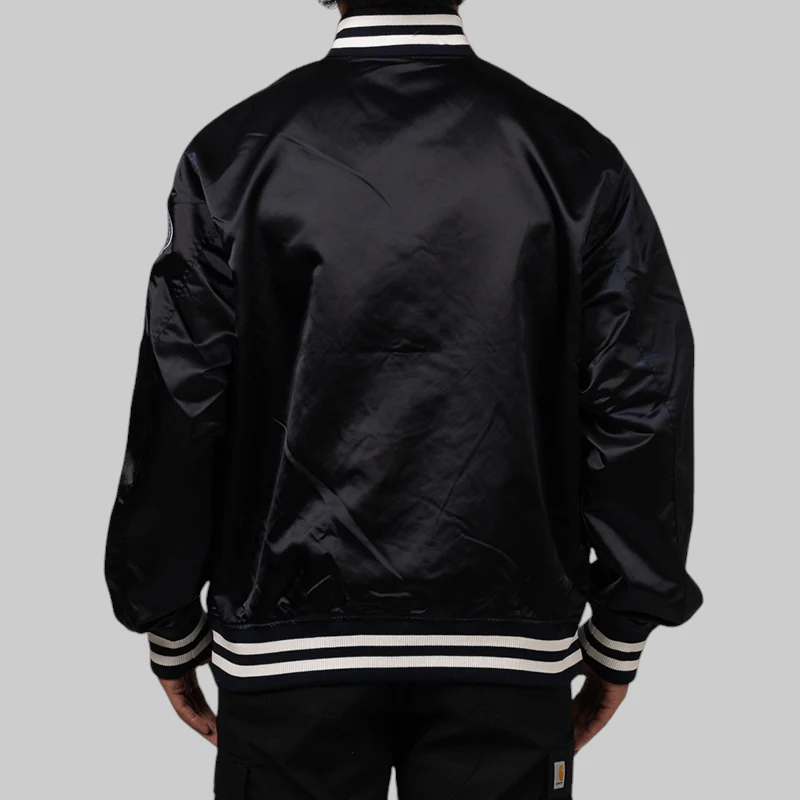 Baseball Varsity Jacket - Navy - Image 4