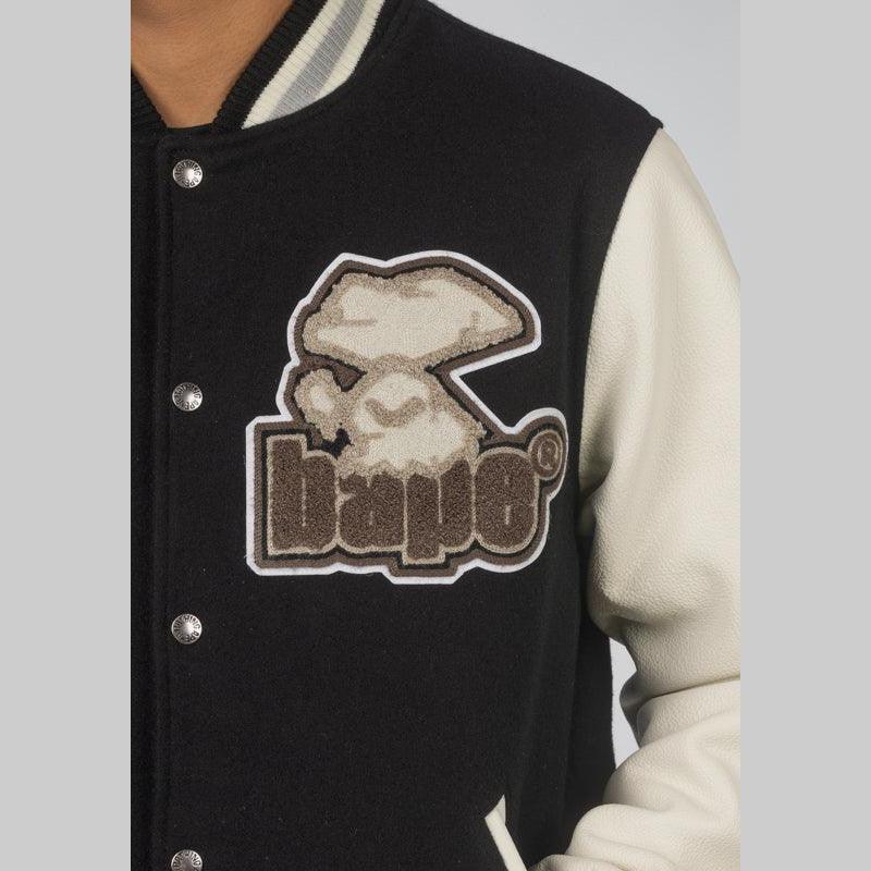 Bathing Ape Varsity Jacket - Black - Image 9