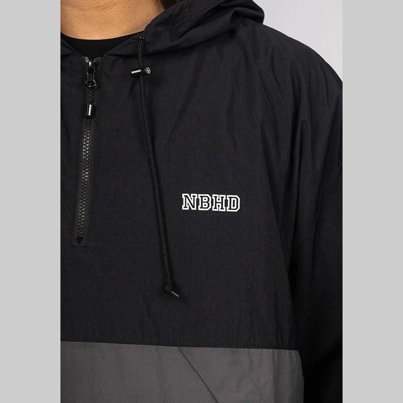 Bicolor Anorak Jacket - Black - Image 6