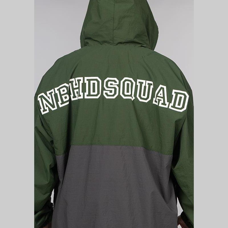 Bicolor Anorak Jacket - Green - Image 5