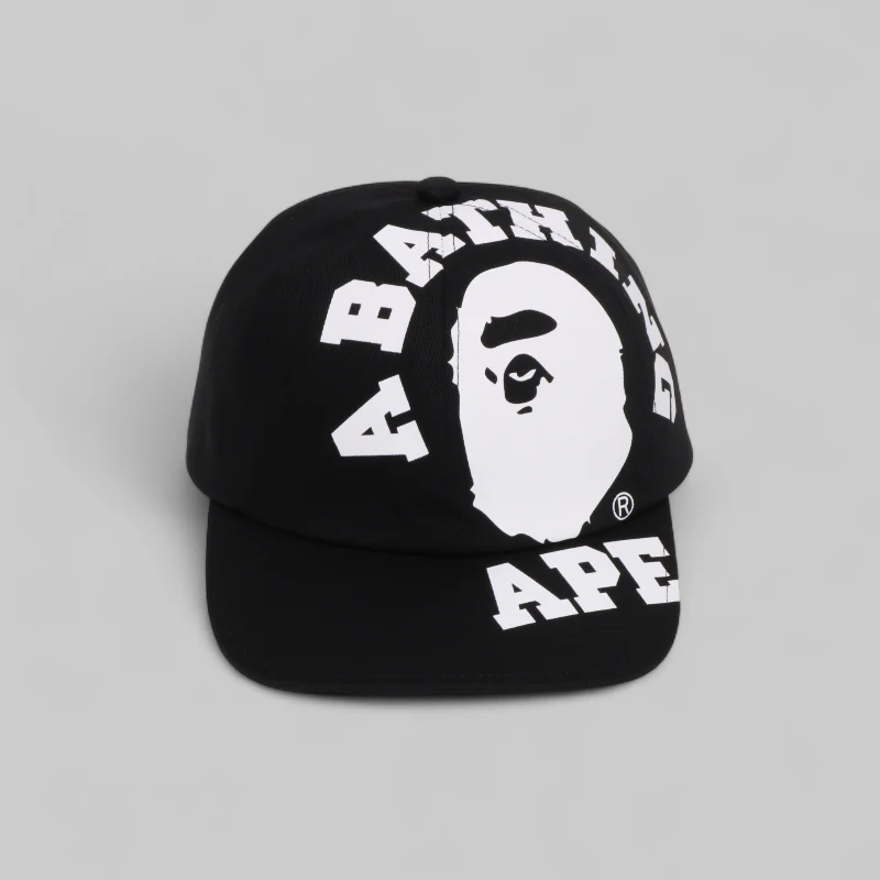 Big College Cap - Black - Image 2