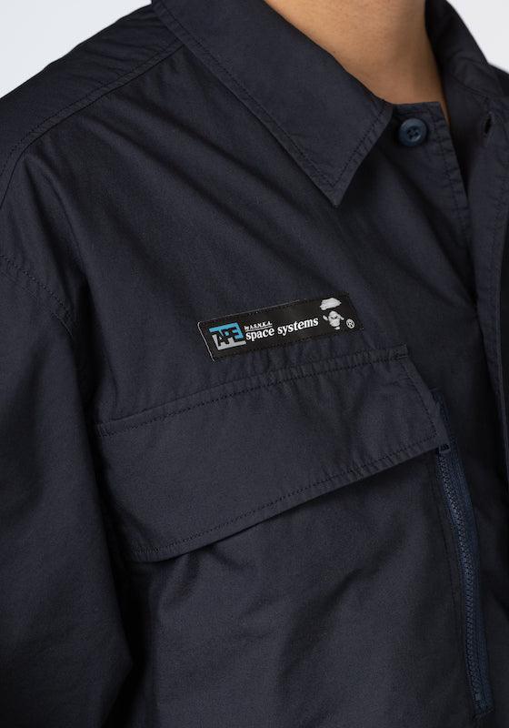 Big Pocket Relaxed Fit Shirt - Navy - Image 5