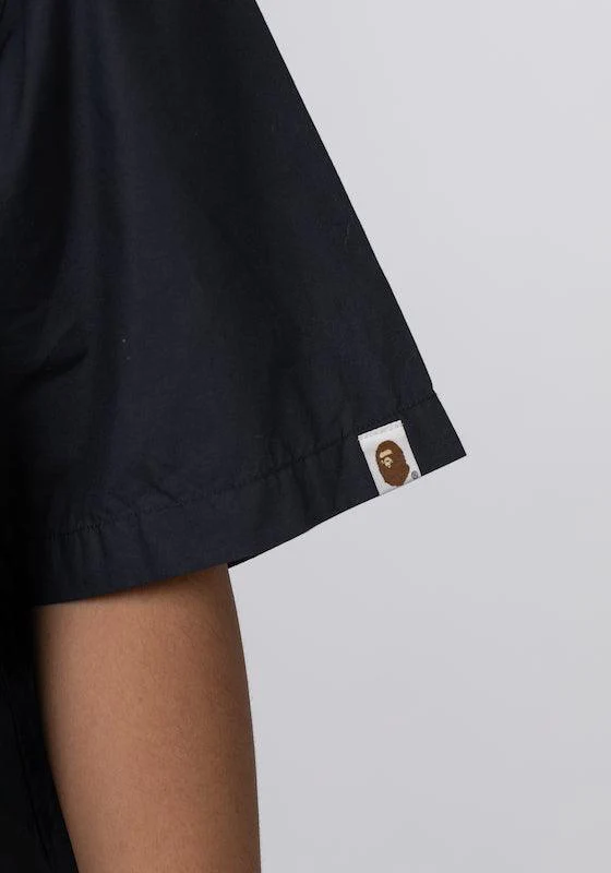Big Pocket Relaxed Fit Shirt - Navy - Image 8
