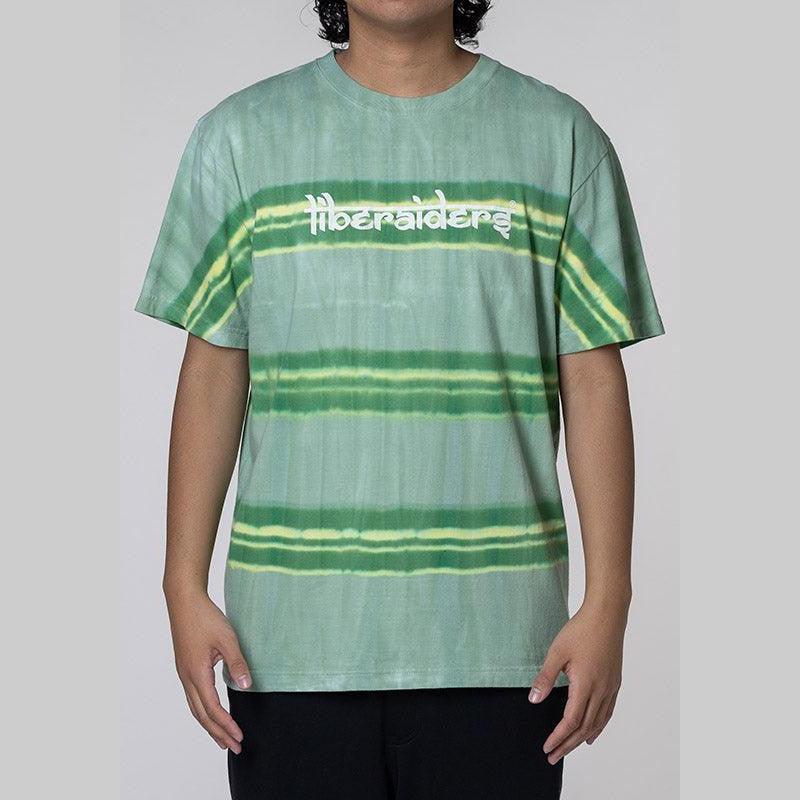 Border Tiedye T-Shirt - Green