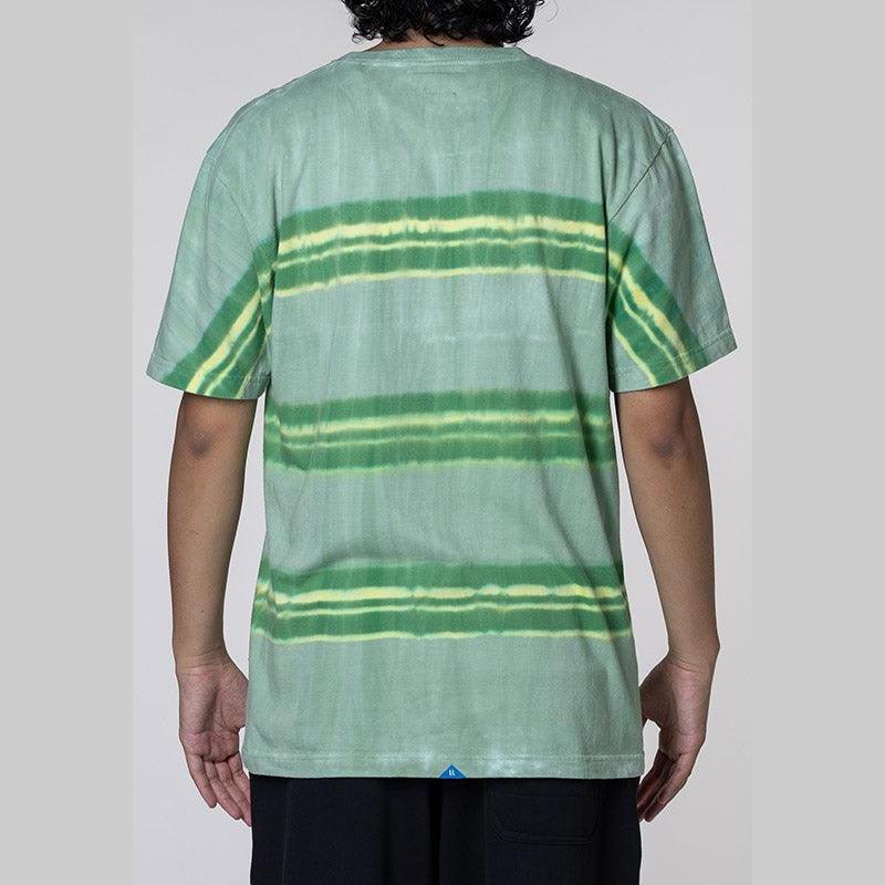 Border Tiedye T-Shirt - Green - Image 2