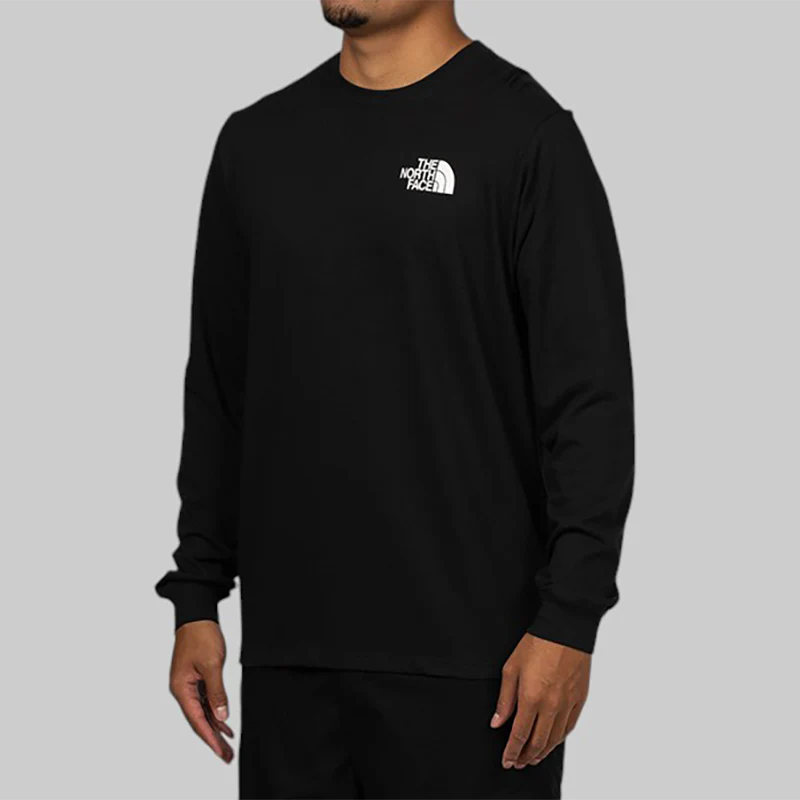 Box NSE Long Sleeve - TNF Black/TNF White - Image 3