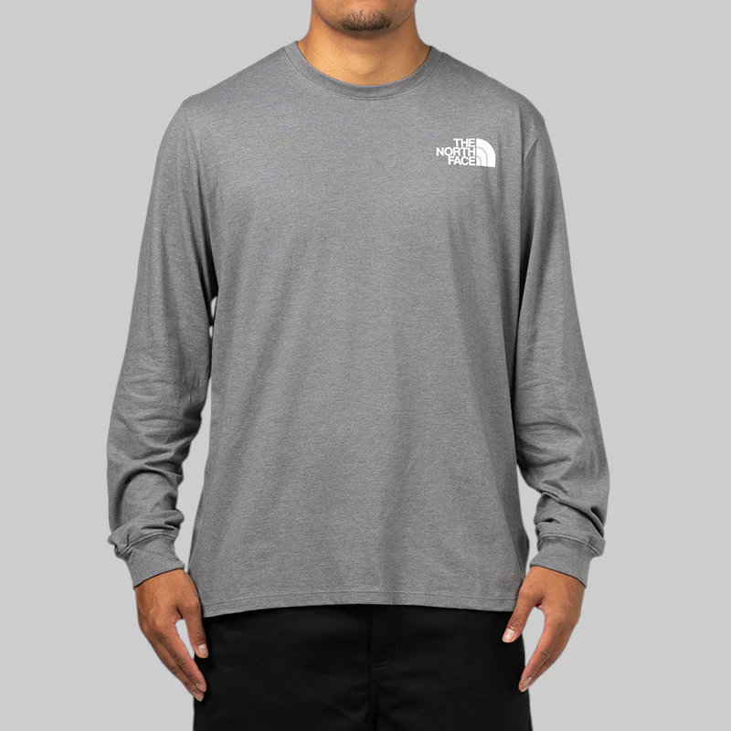 Box NSE Long Sleeve - TNF Medium Grey Heather